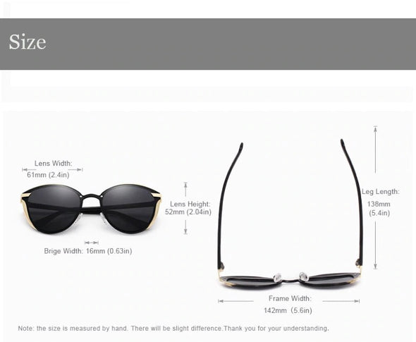Cat-Eye Ladies’ Sunglasses