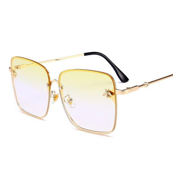 Retro Square Color Sunglasses