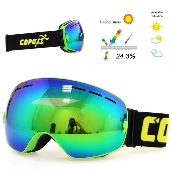Double Layer Snowboard Goggles