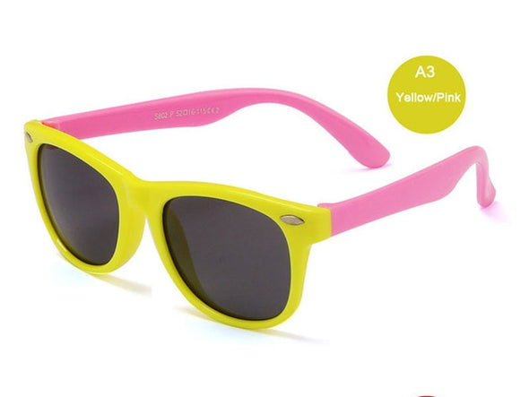 Multicolor Kid Neon Sunglasses
