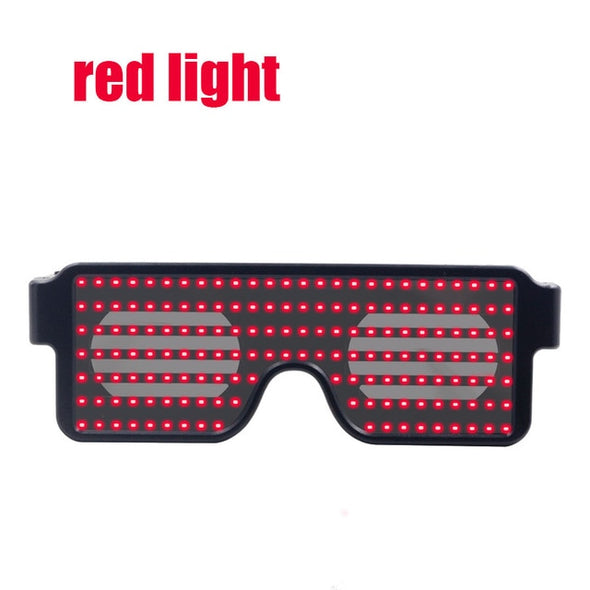 Quick Flash LED Lights Glasses